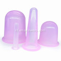Aangepaste anti-cellulitis vacuüm siliconen massage cupping set